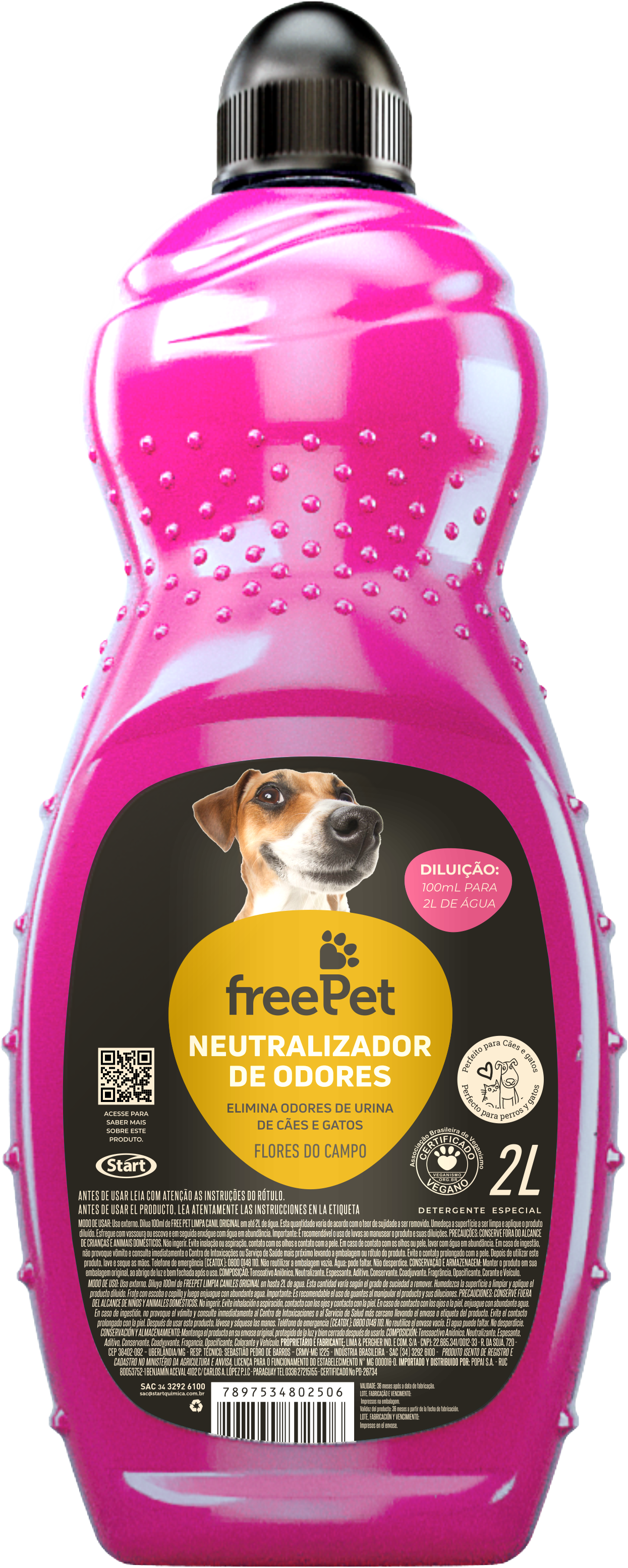 Free Pet Odor Neutralizer Wildflowers