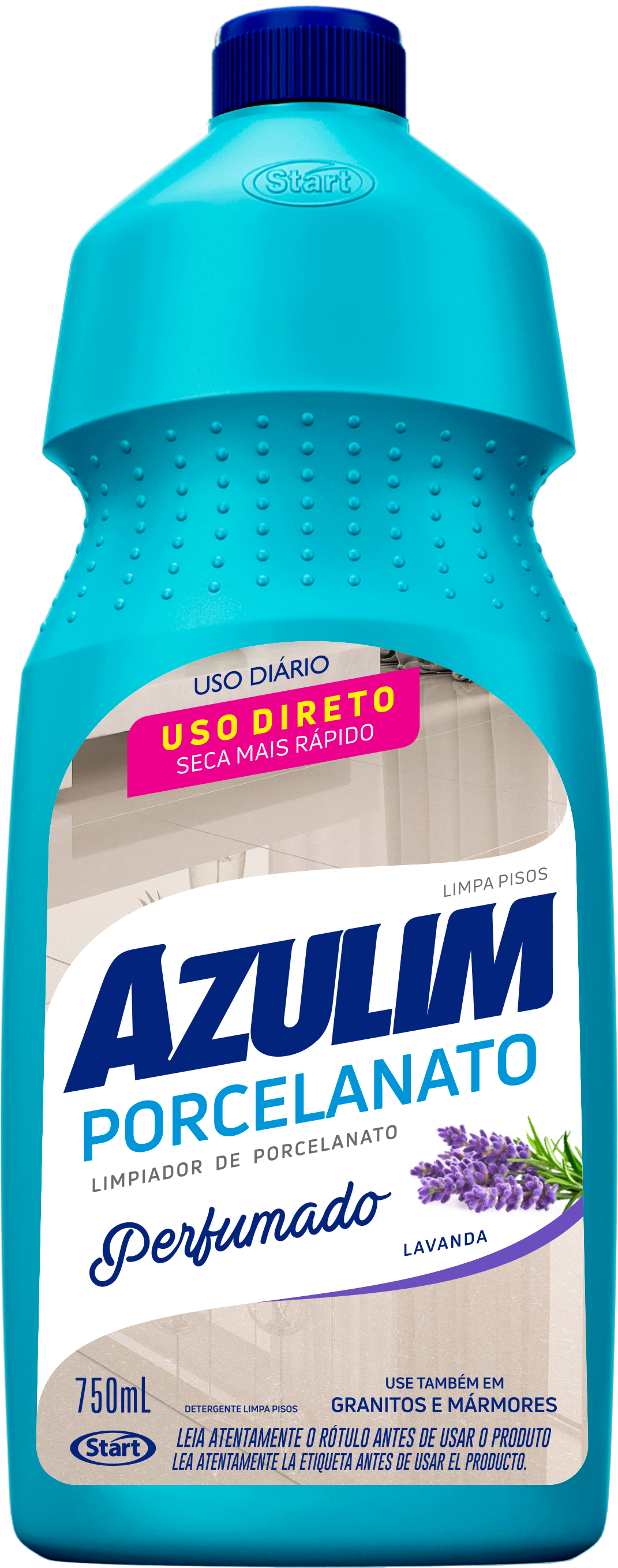 Limpa Pisos Porcelanatos Azulim Lavanda