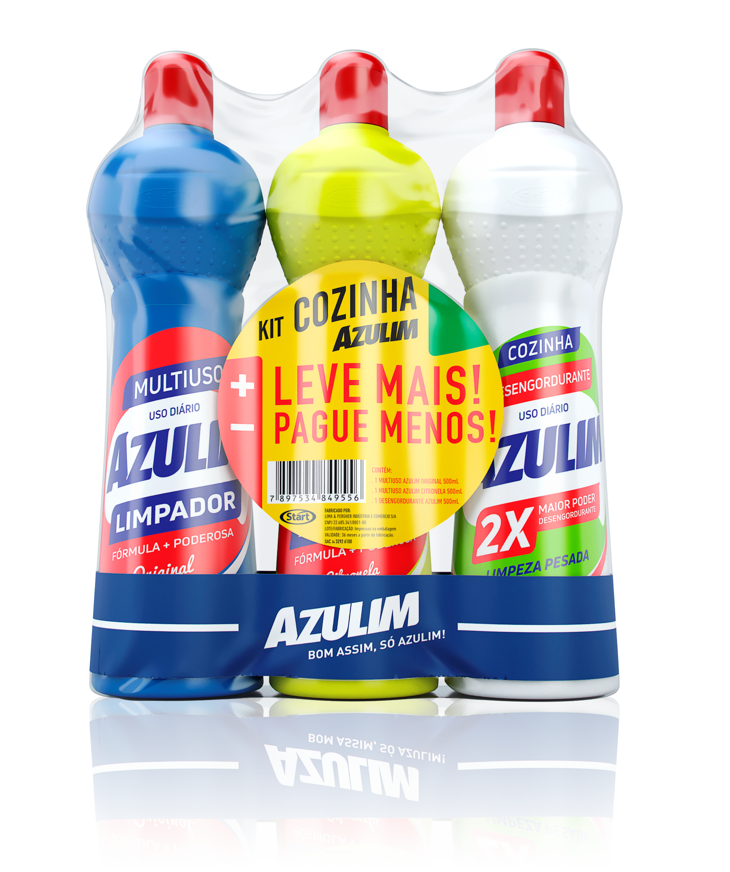 Kit Cozinha Azulim