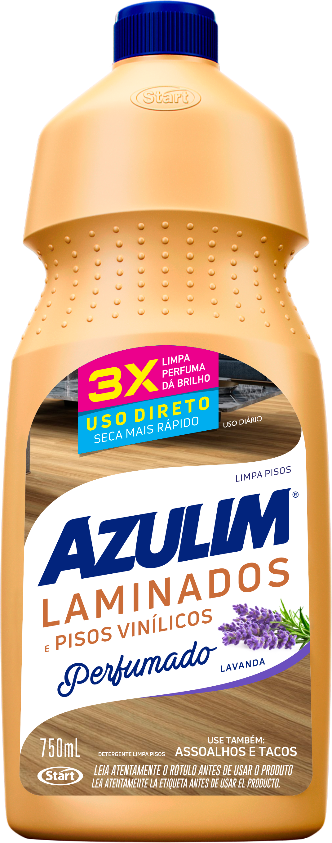 LIMPIADOR DE PISOS LAMINADOS AZULIM