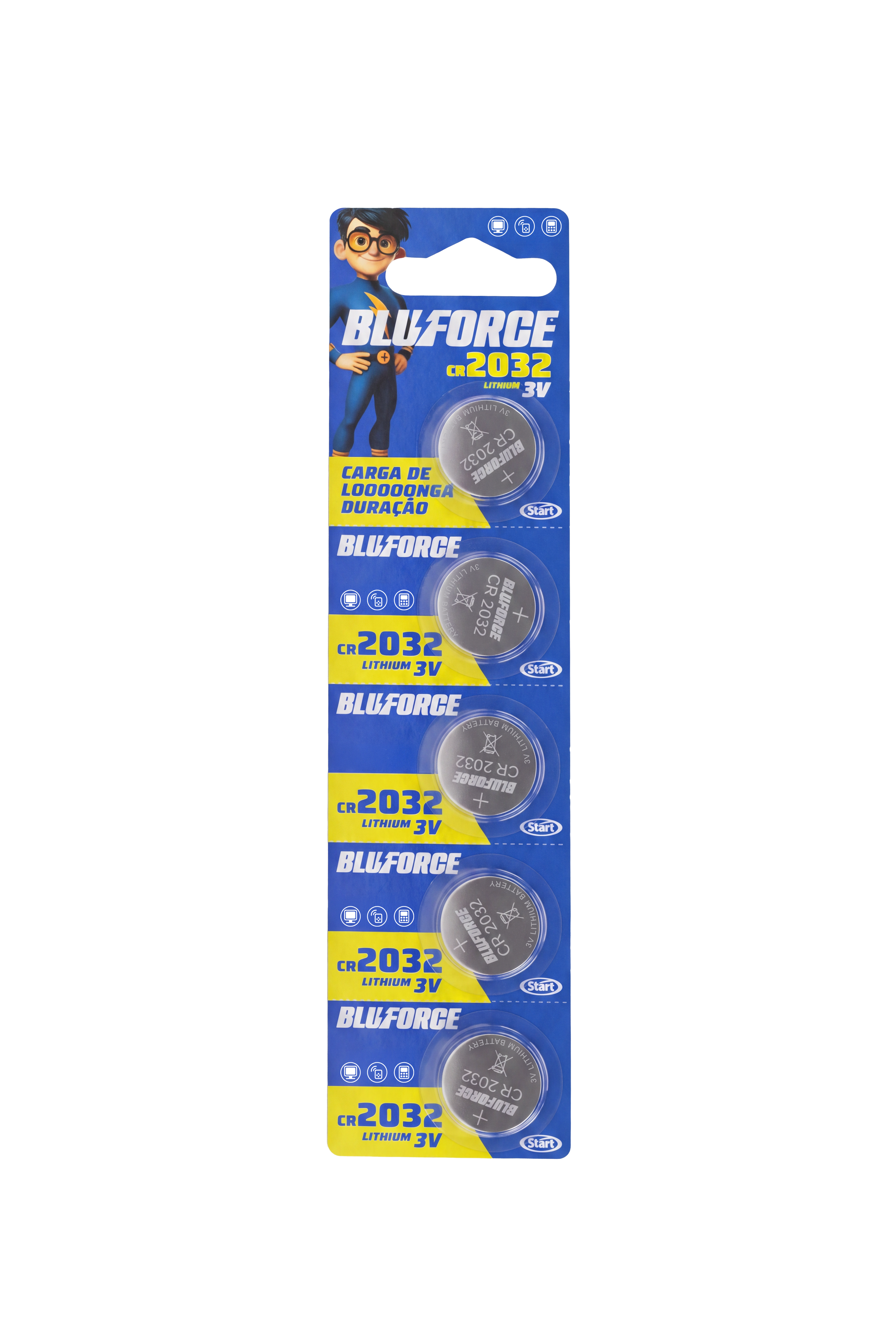 Batería Bluforce Botón Litio CR 2032