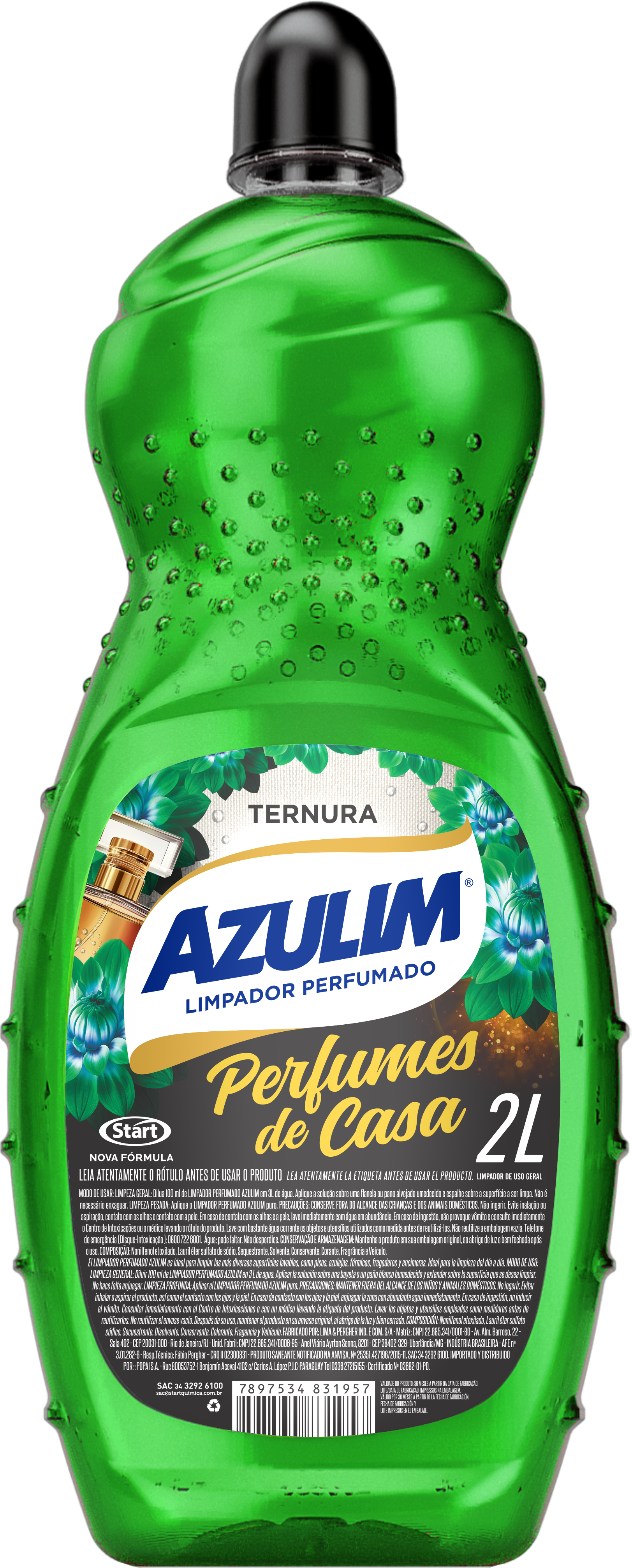 Azulim Scented Cleaner Home Fragrances Tenderness