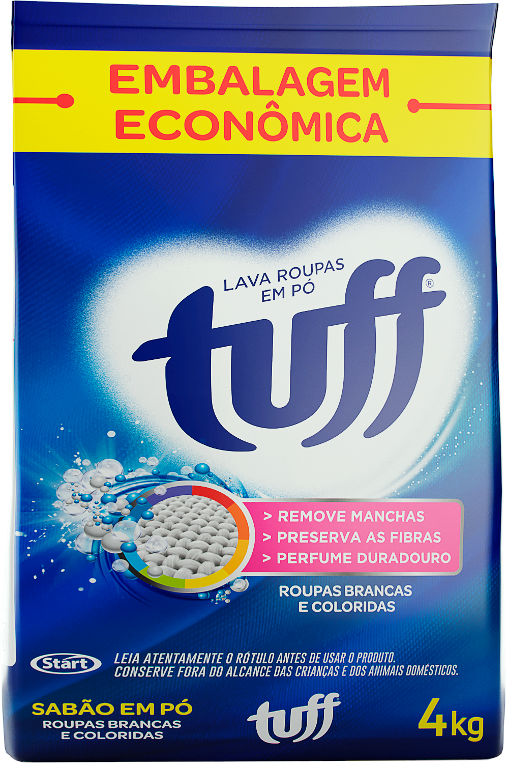 Tuff Powder Detergent 4KG Sachet
