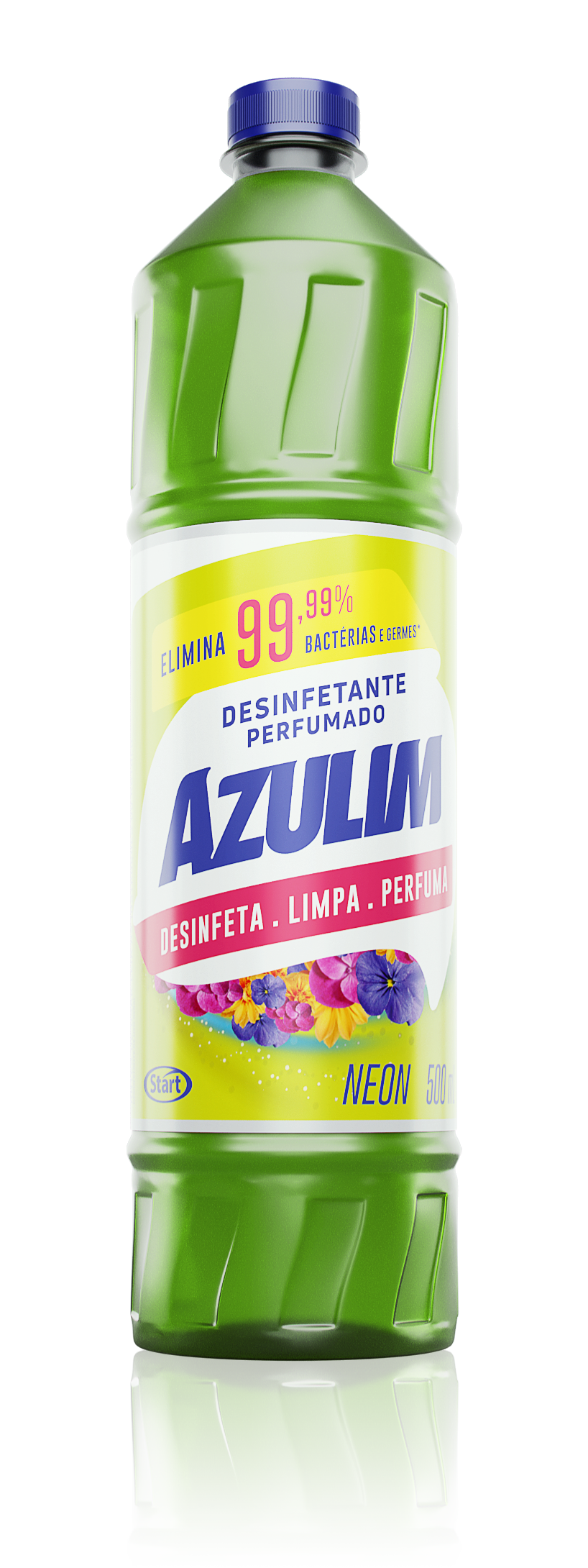 Desinfetante Perfumado Azulim Neon