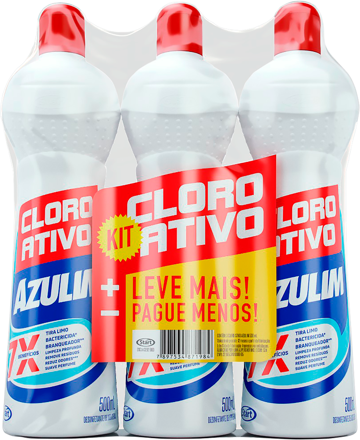 Kit Cloro Ativo Azulim