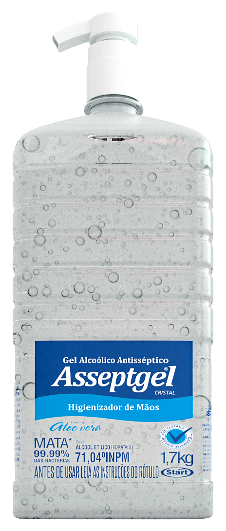 Alcohol en Gel Antiséptico Asseptgel Cristal