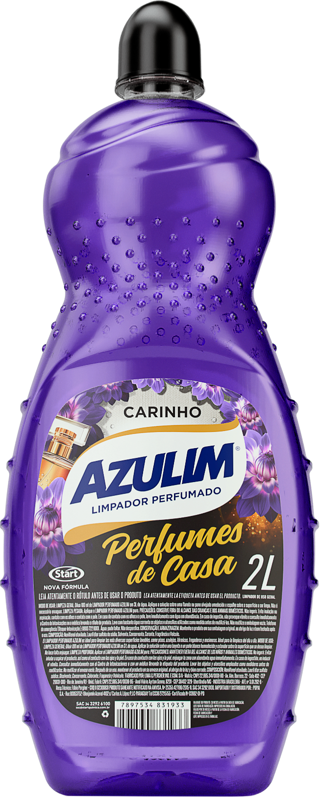 LIMPADOR PERFUMADO CARINHO AZULIM