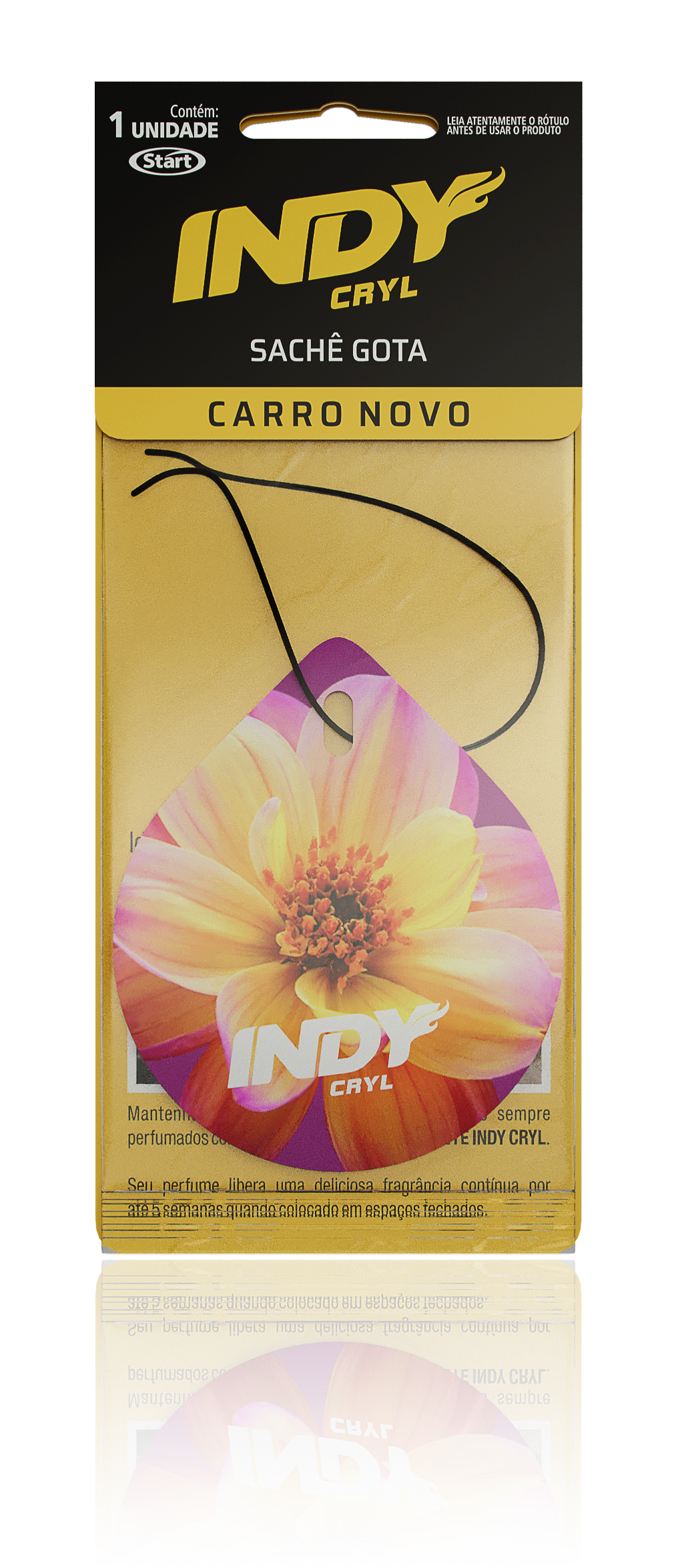 INDY CRYL NEW CAR SCENT DROPLET SACHET