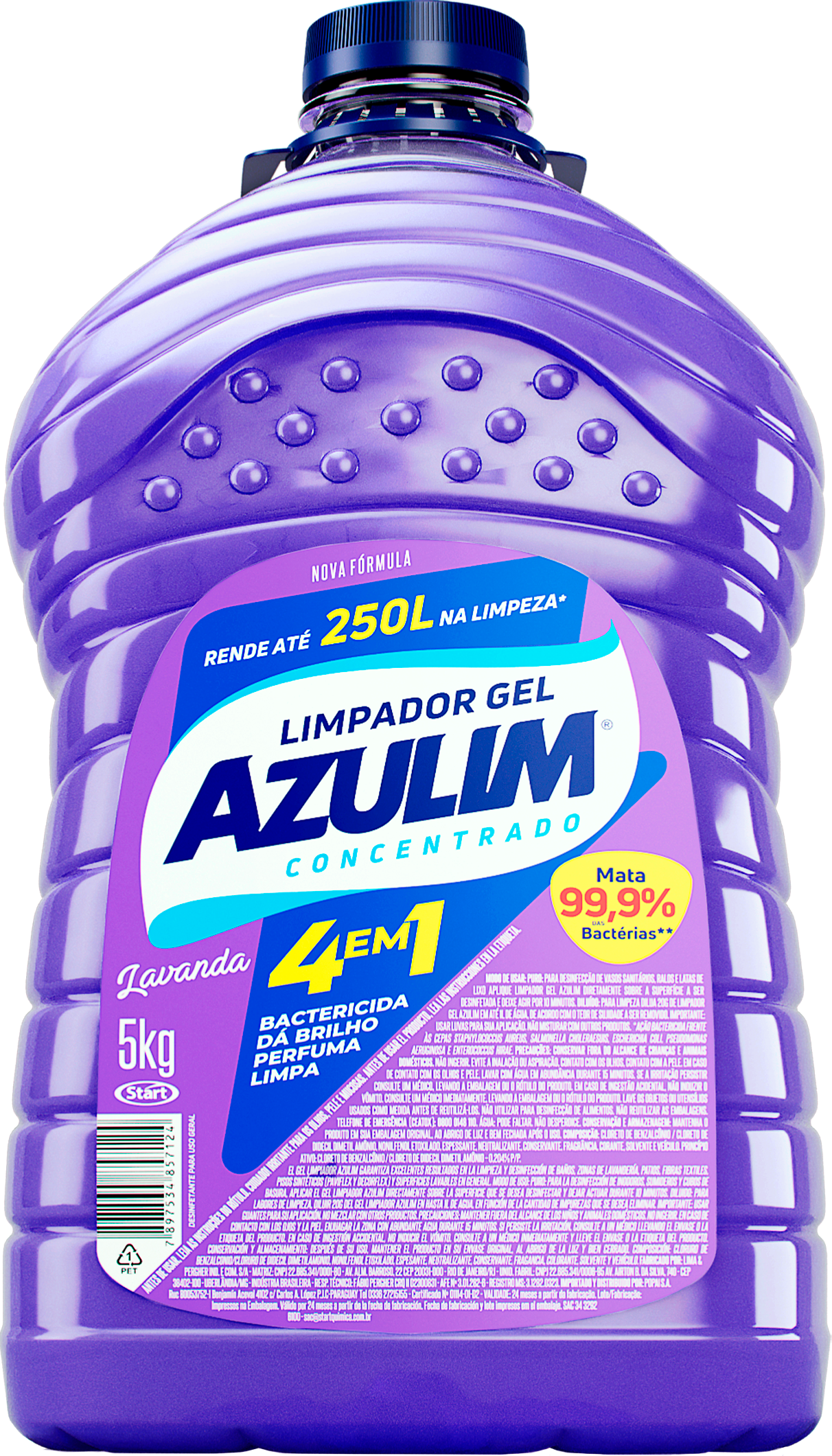 Azulim Lavender Concentrated Gel Cleaner