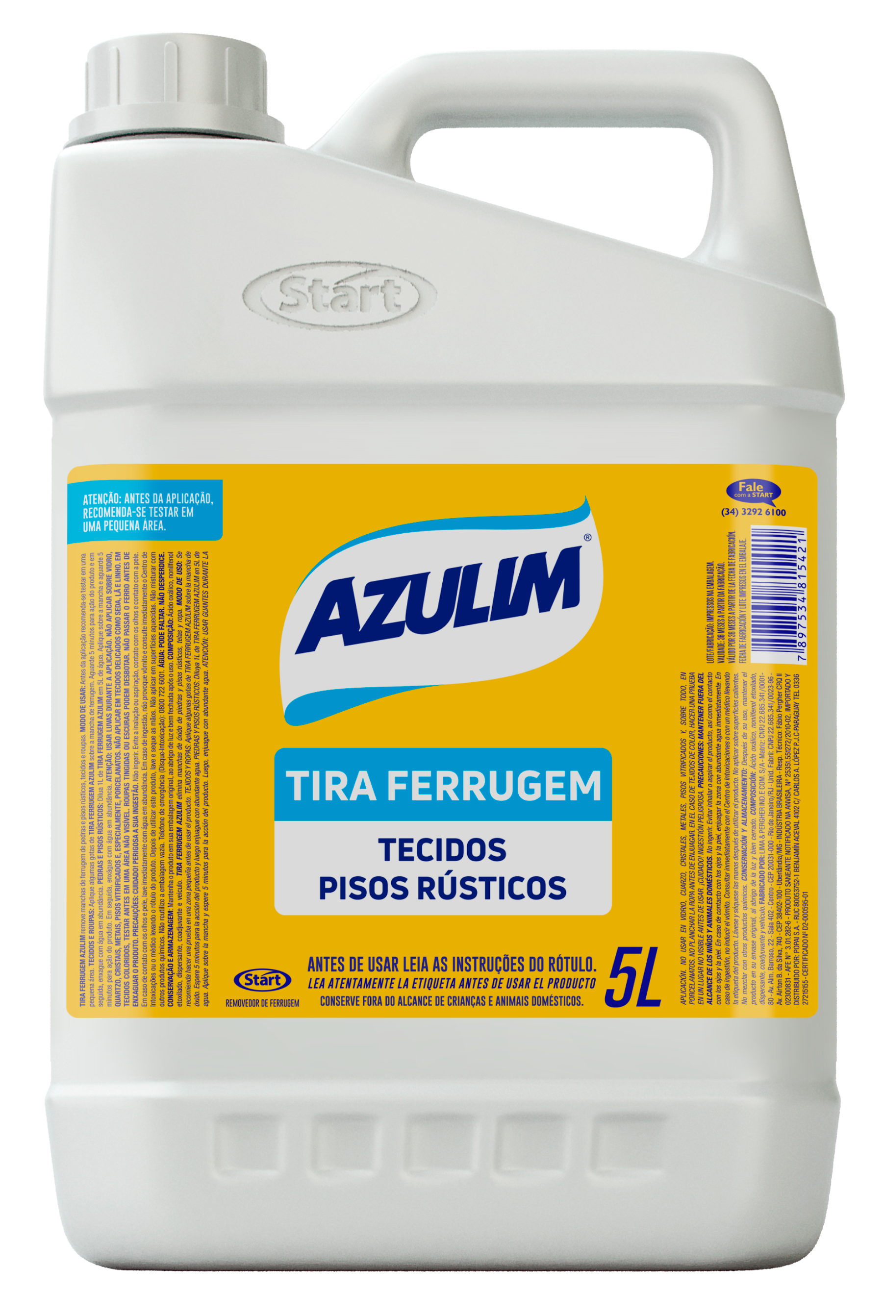 Tira Ferrugem Azulim 5L