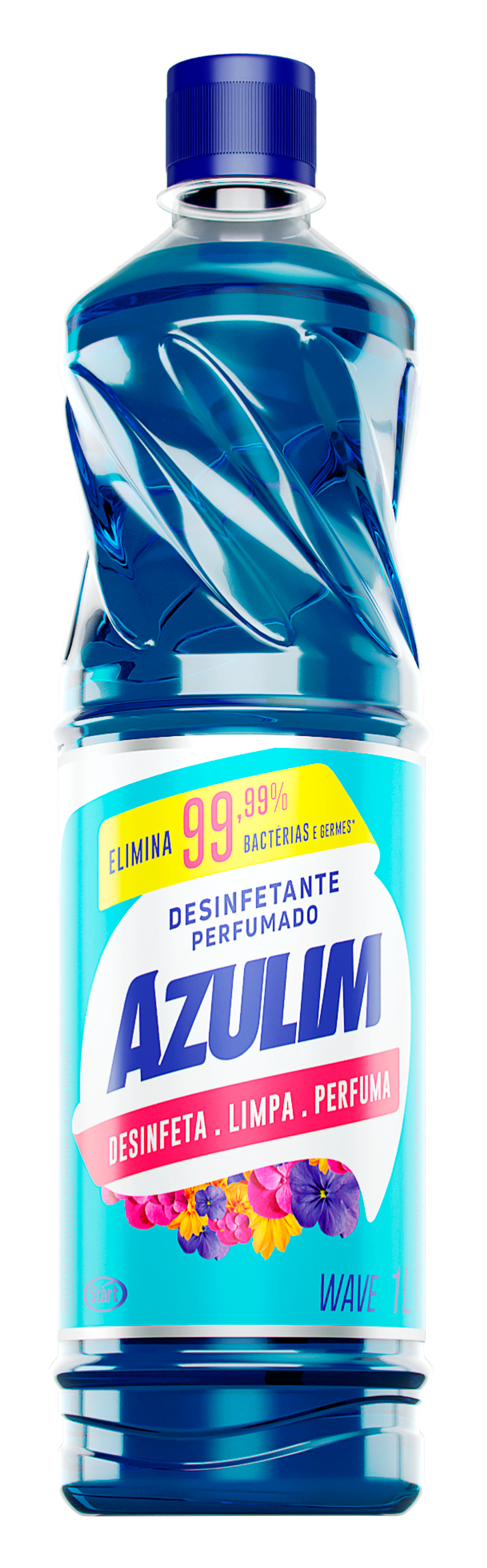 Desinfetante Perfumado Azulim Wave