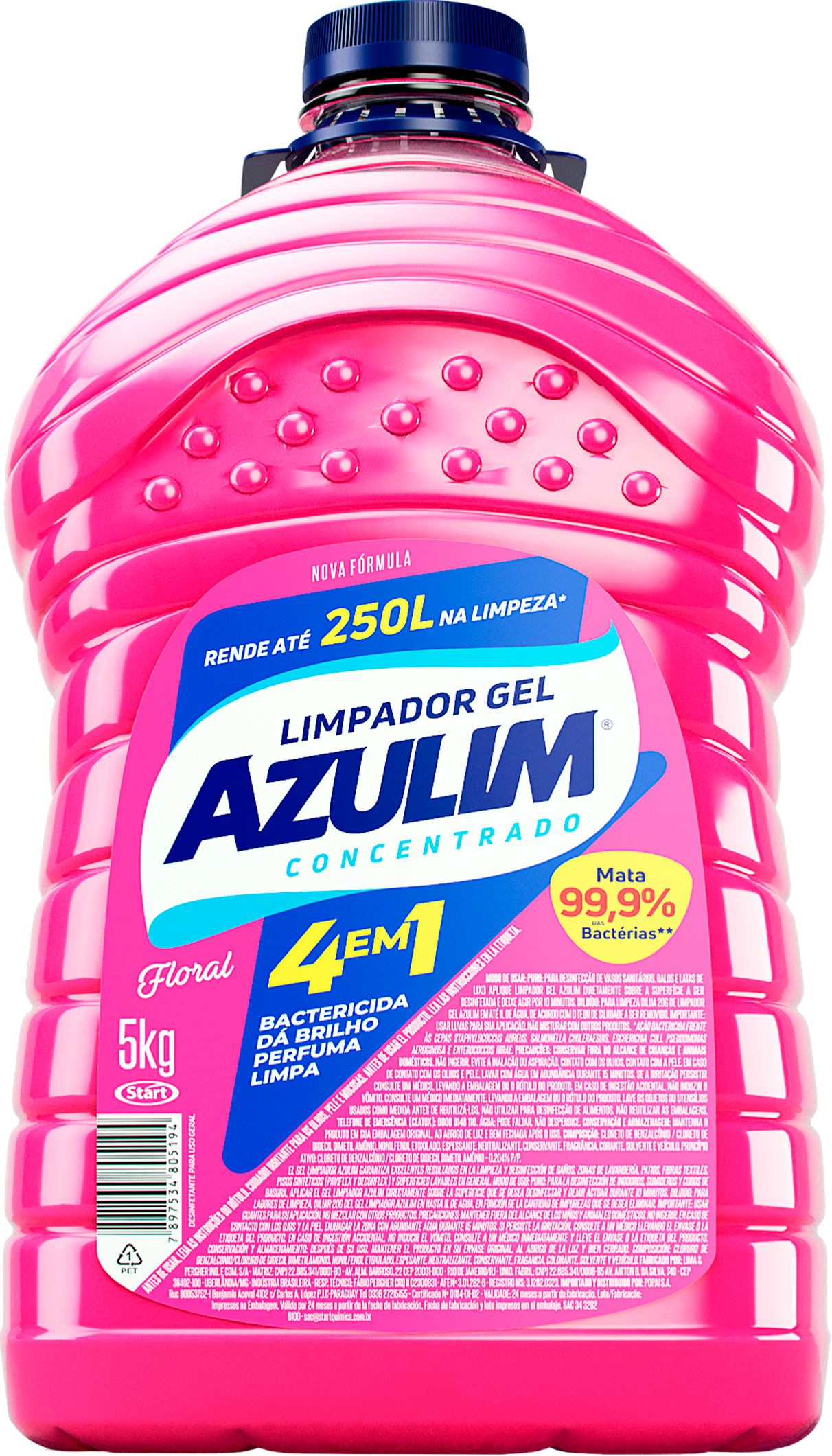 Azulim Floral Concentrated Gel Cleaner