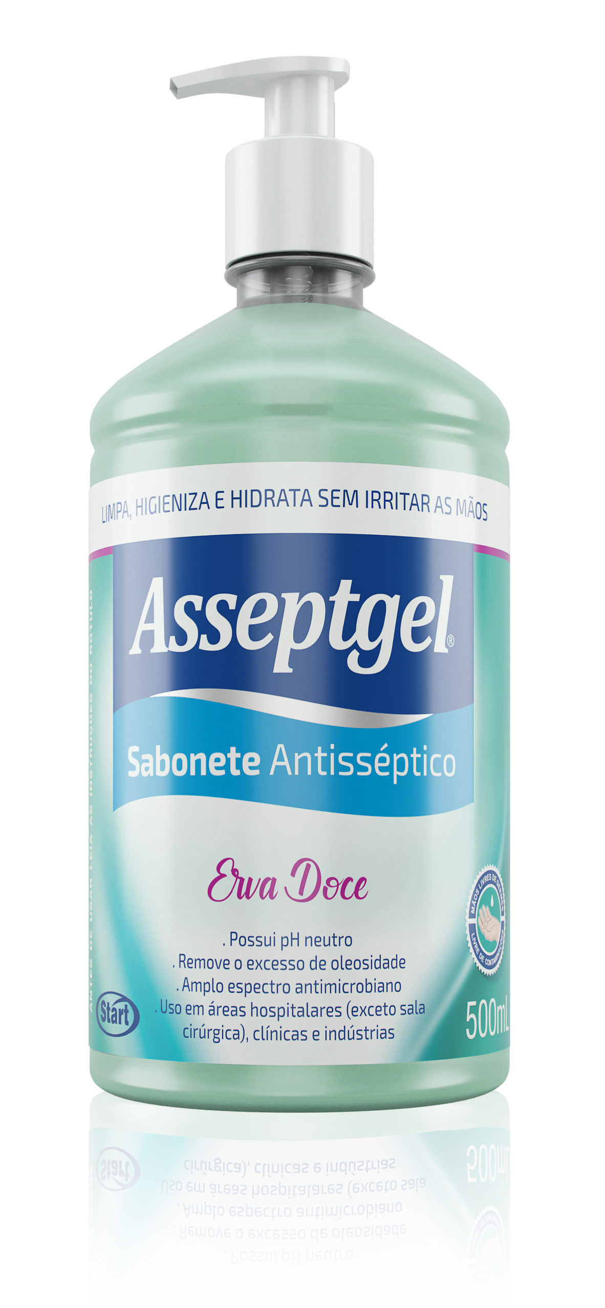 Jabón Antiséptico Asseptgel Hinojo