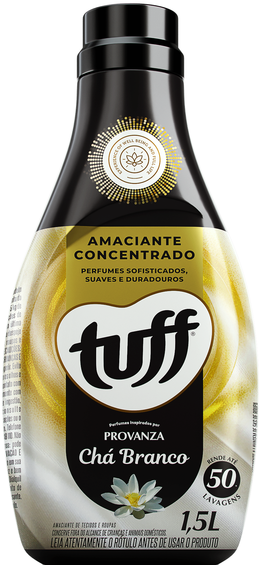 Tuff Concentrated Fabric Softener 1,5L Fragrances Inspired by Provanza White Tea