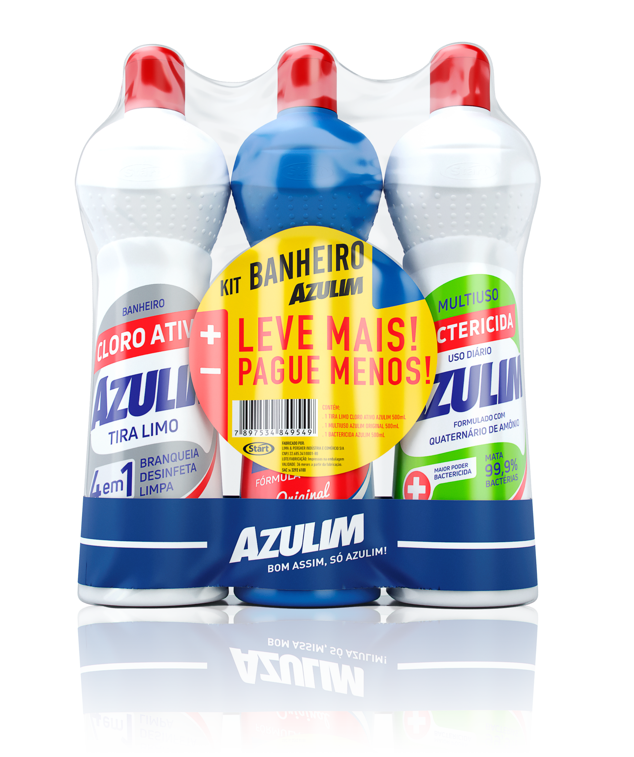 Kit Banheiro Azulim