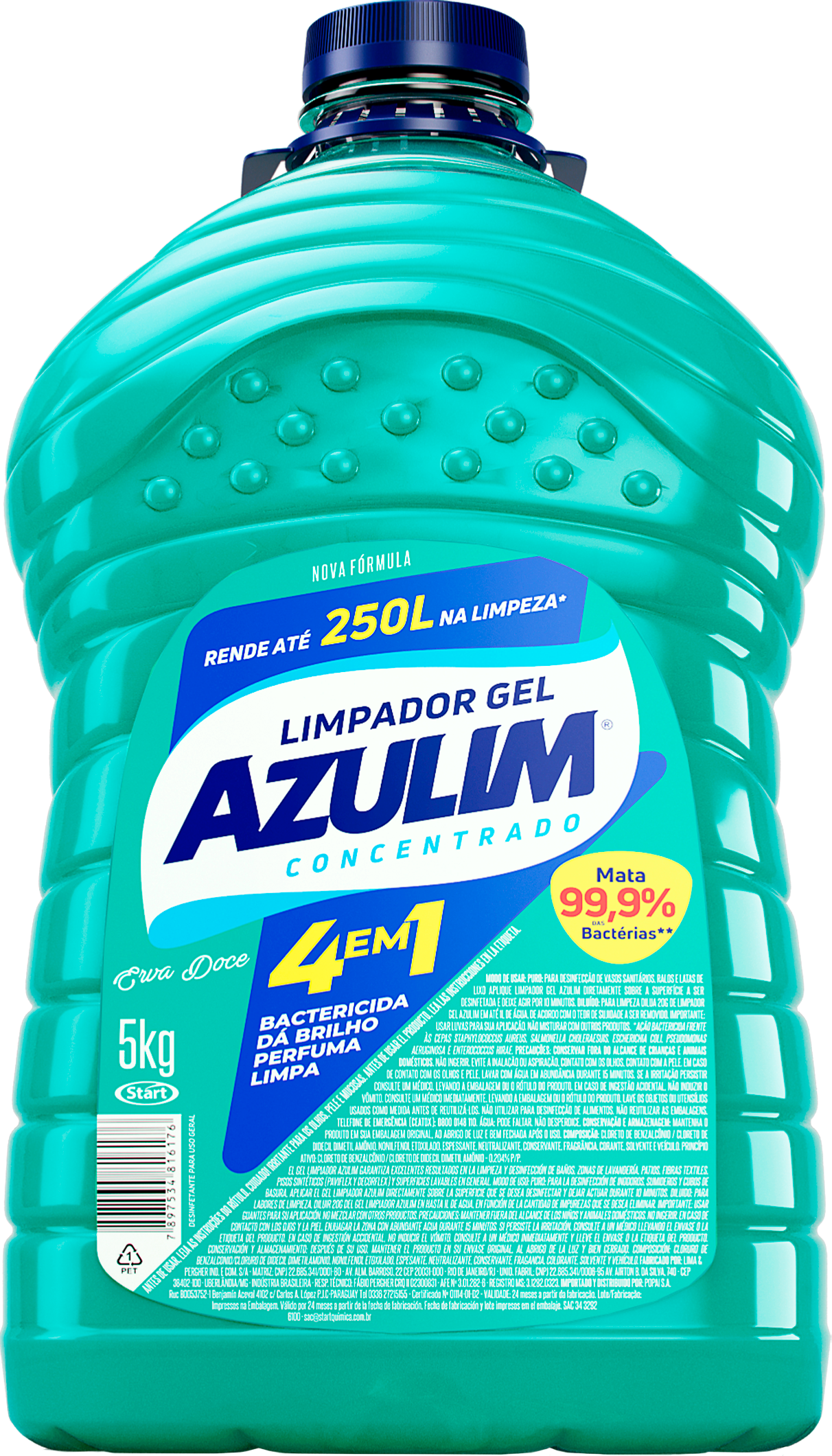 Azulim Fennel Concentrated Gel Cleaner