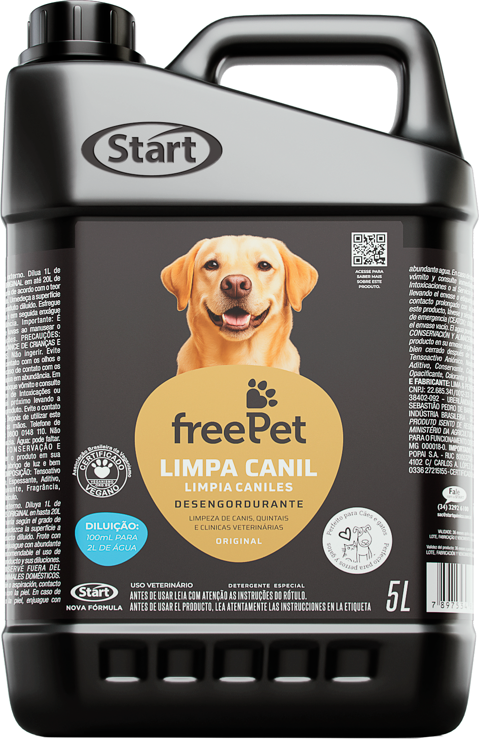 LIMPA CANIL FREE PET