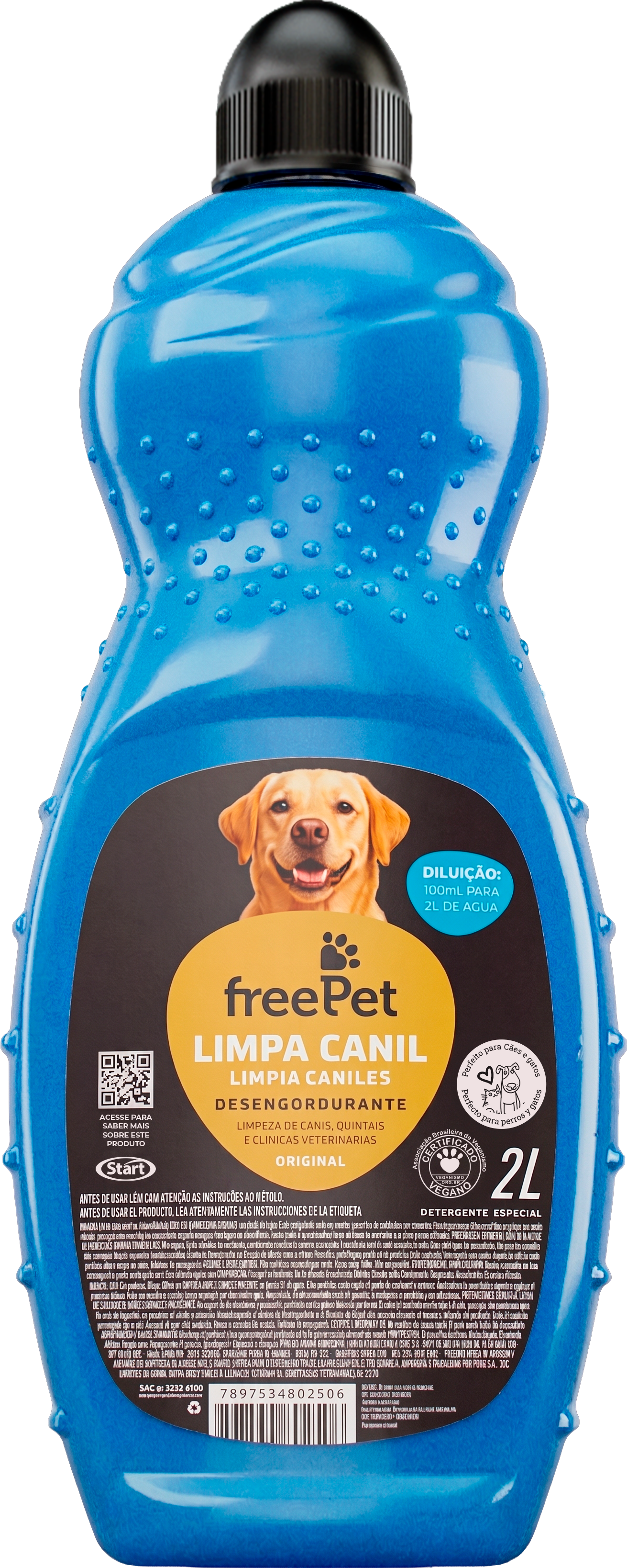 Limpiador De Caniles Free Pet Original