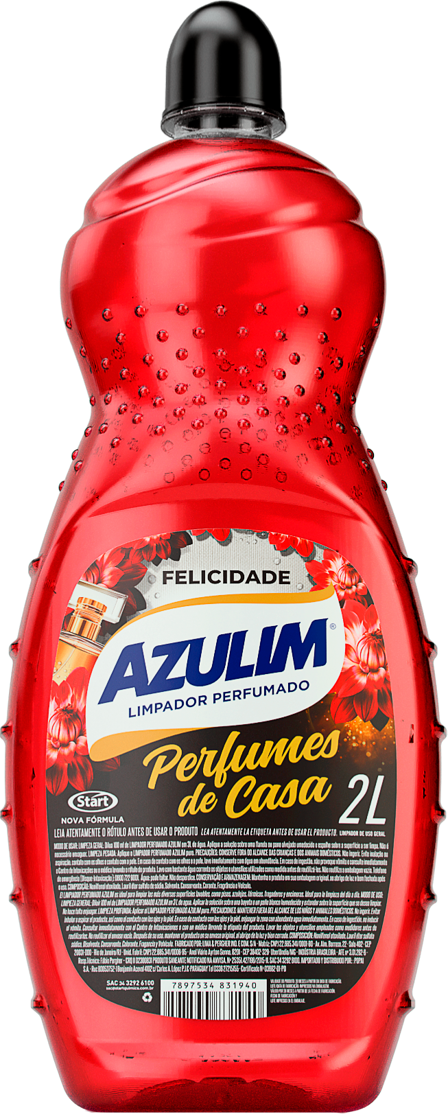 LIMPADOR PERFUMADO FELICIDADE AZULIM