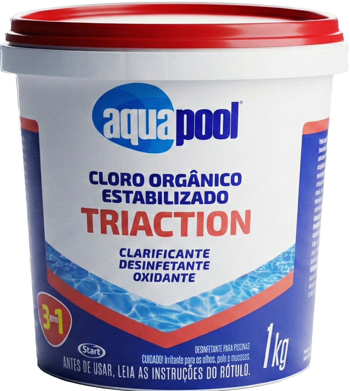 AQUAPOOL TRIACTION GRANULAR CHLORINE 6X1KG