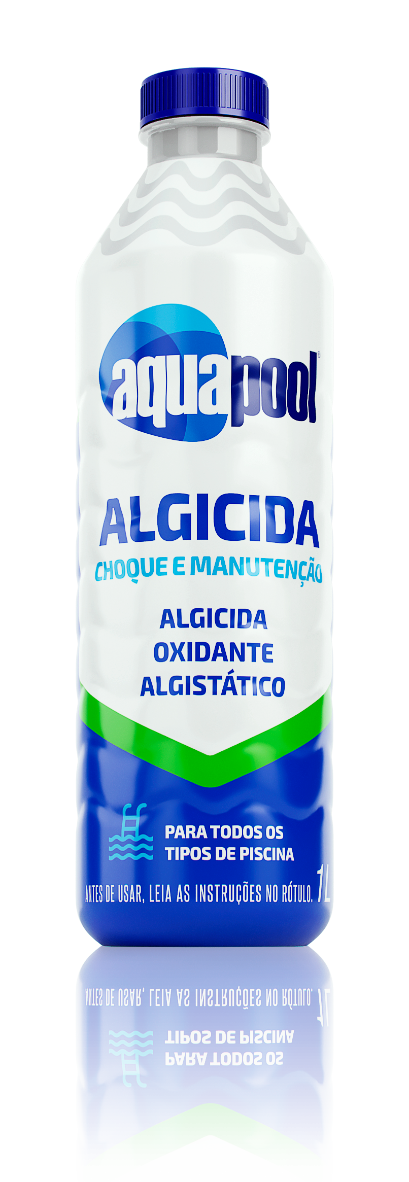 Alguicida Choque Y Mantenimiento Líquido Aquapool