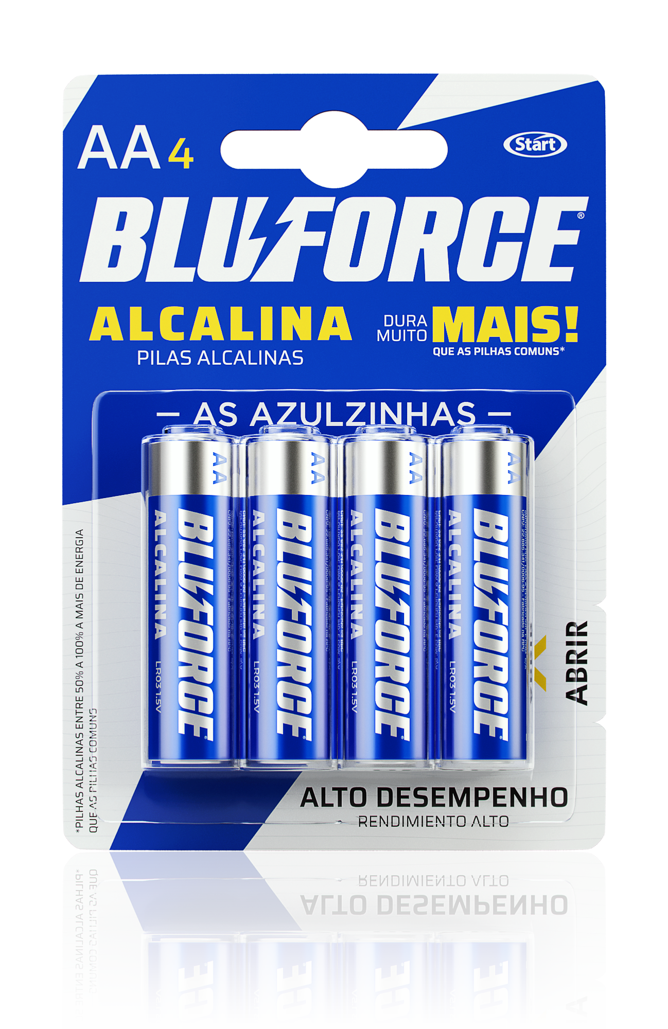 Pila Alcalina Bluforce AA